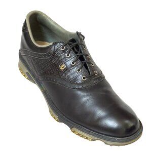 FOOT JOY Mens DryJoy Tour Golf Shoes FJ#53676 (Black/Black) Size 11n